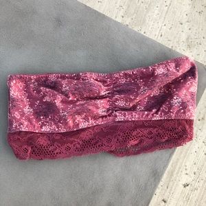 Mauve Pins and Needles Bandeau